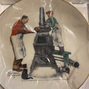 Norman Rockwell collectible plate
