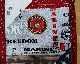 United States Marines Pot Holder Trivet
