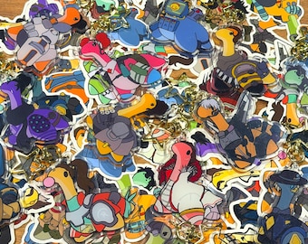 Apex Legends [KEYCHAINS & STICKERS] Nessie Legends