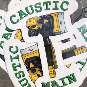 Apex Legends [STICKER] Caustic Main Heirloom