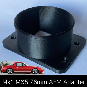 Air Flow Meter to 76mm Adapter for Mazda MX5 / Eunos Roadster 1.6l - ABS