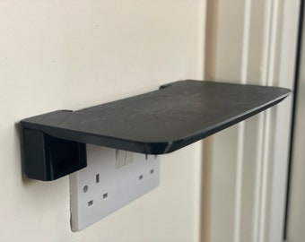 Power Socket Shelf For Charging And Storage