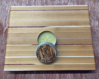 Tablero de pan de cedro laminado hecho a mano