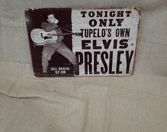 Signo de sublimación Elvis 8x12