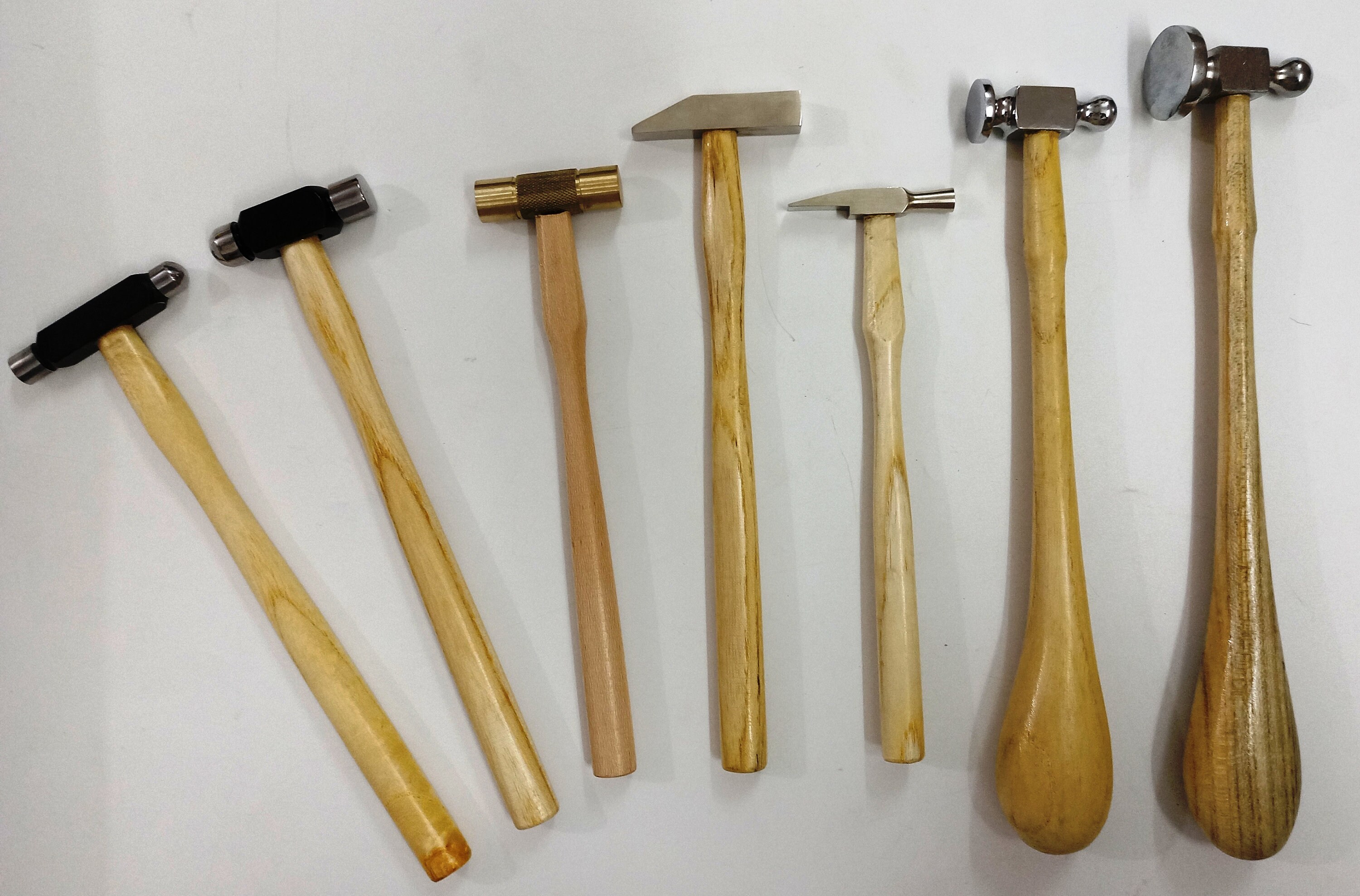 Set of 7 Hammers Ball Peen Chasing Rivet Brass & Watch Etsy