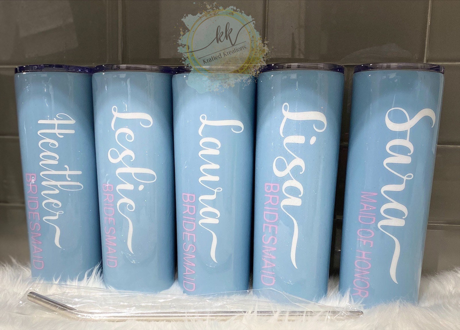 Bridesmaids tumblers Etsy