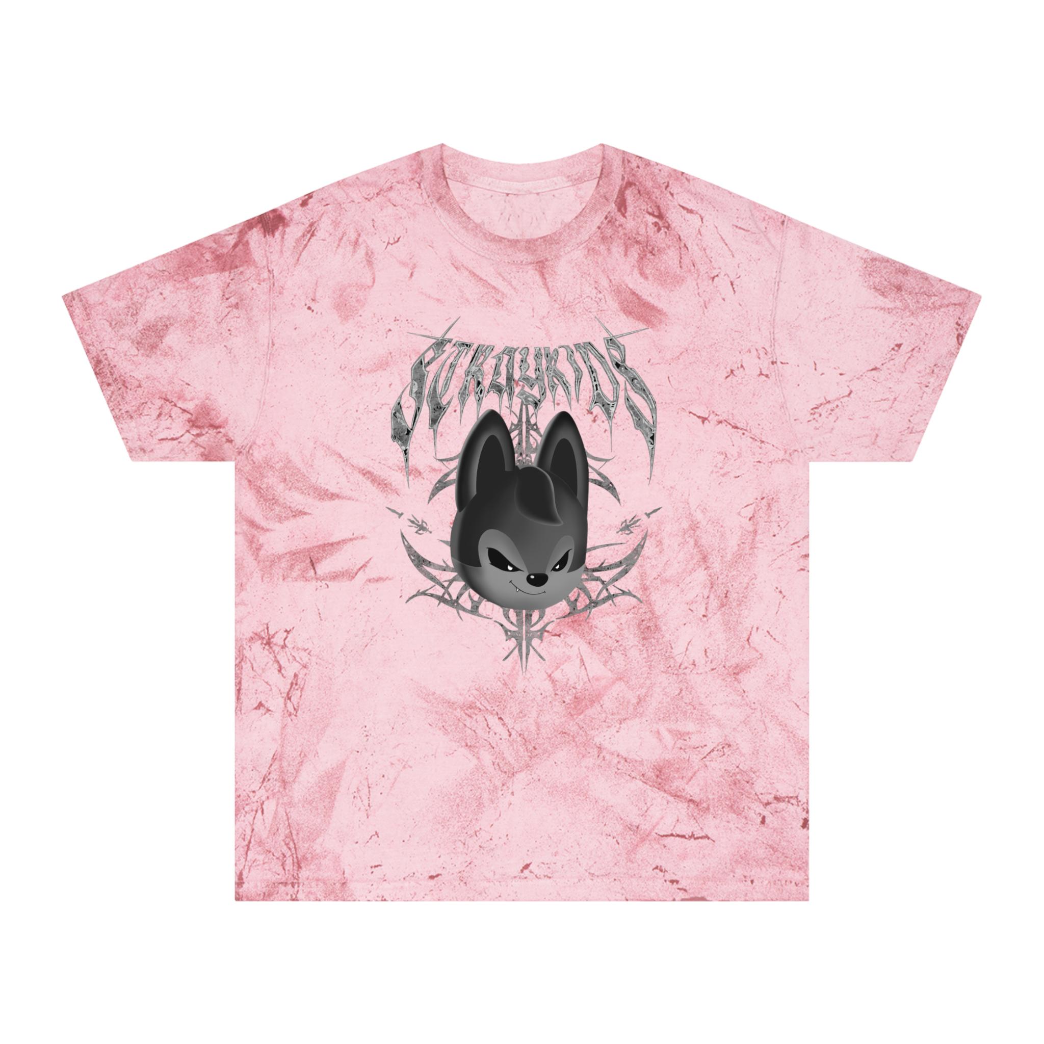 straykids EVIL SKZOO Tシャツ バンチャン ウルフチャン バンチャン ウルフチャン Stray Kids Evil SKZOO タイダイ
