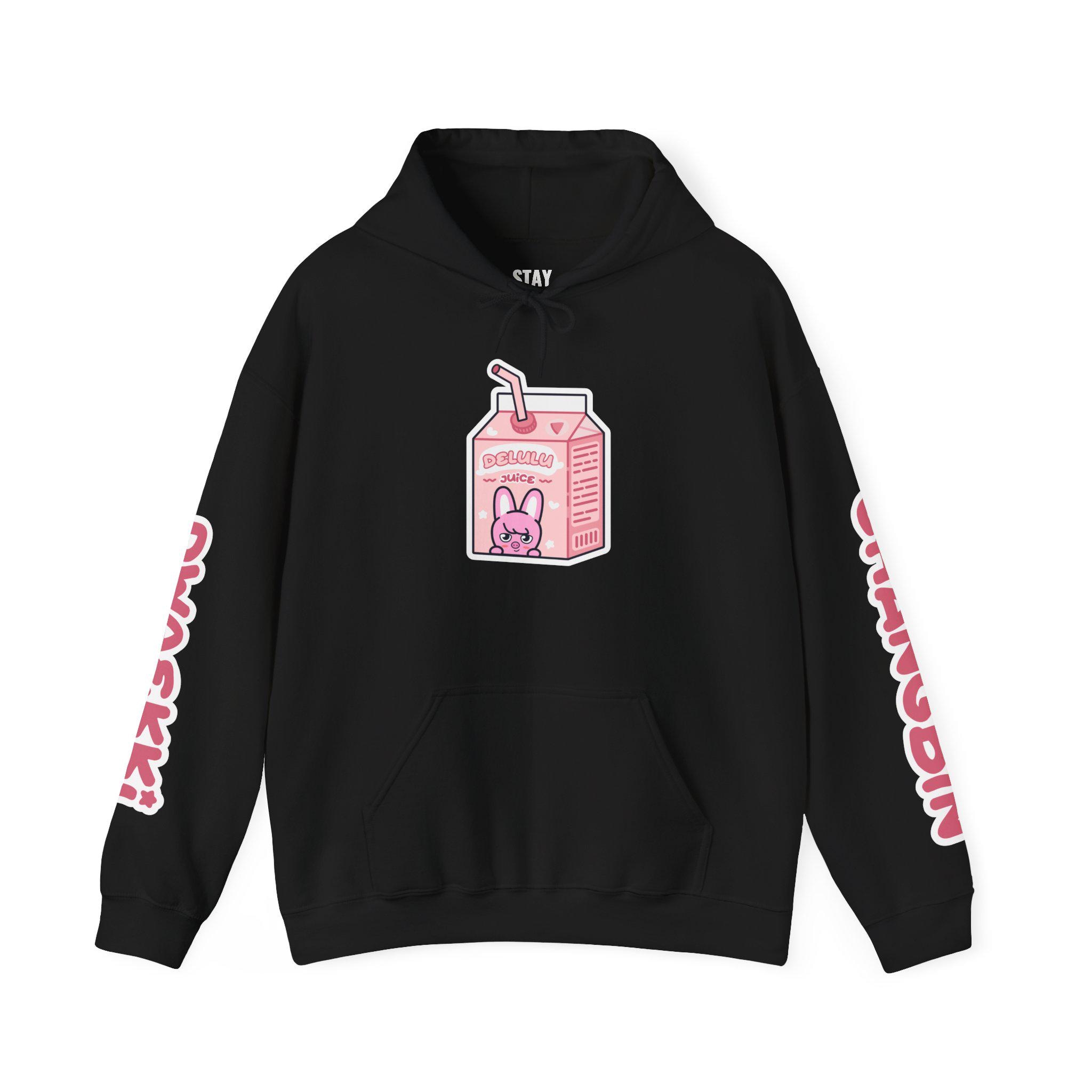 Changbin Dwaekki SKZOO Delulu Juice Hoodie | Stray Kids K-pop