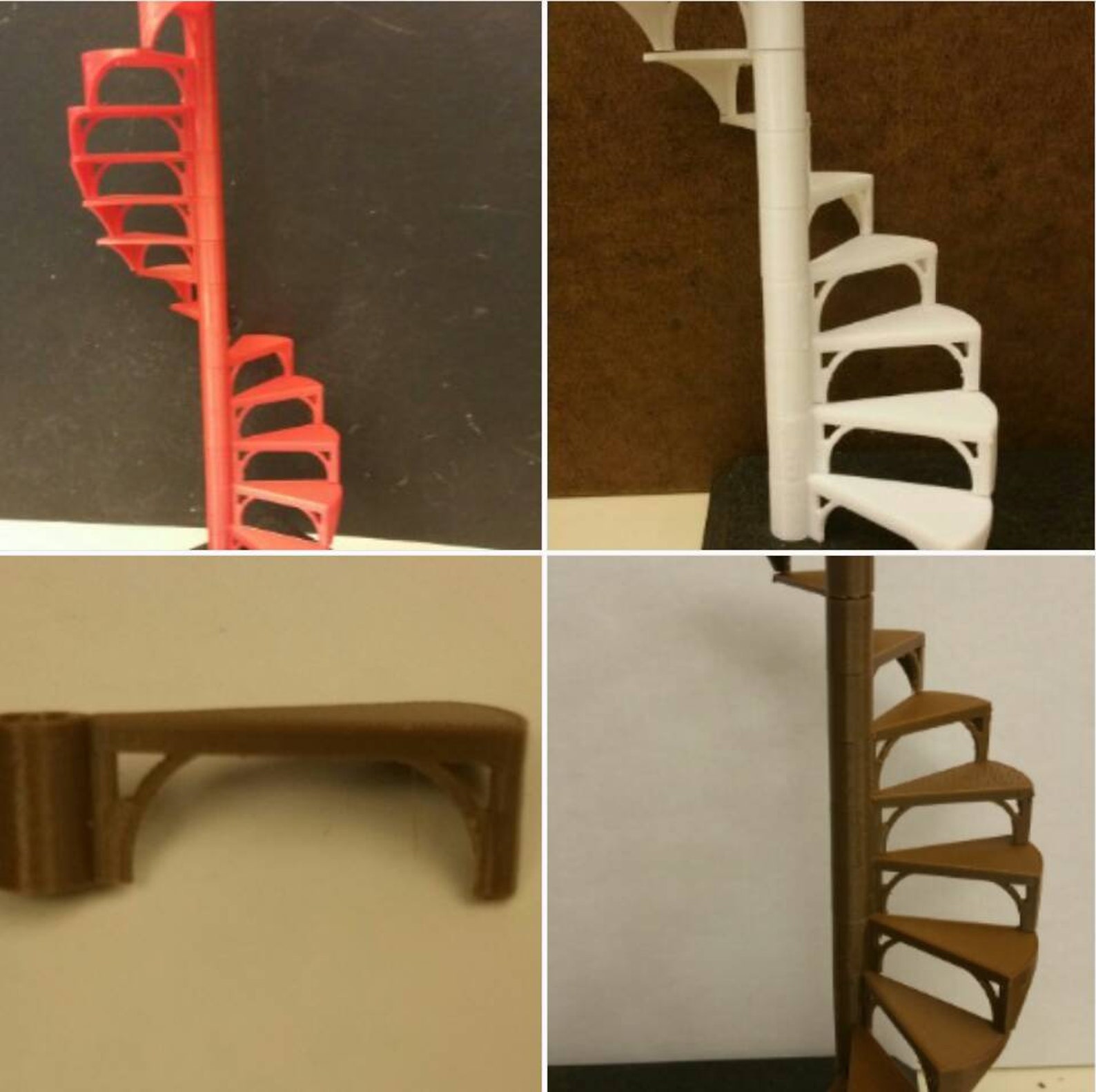 124 spiral stairs dollhouse g scale diorama Etsy