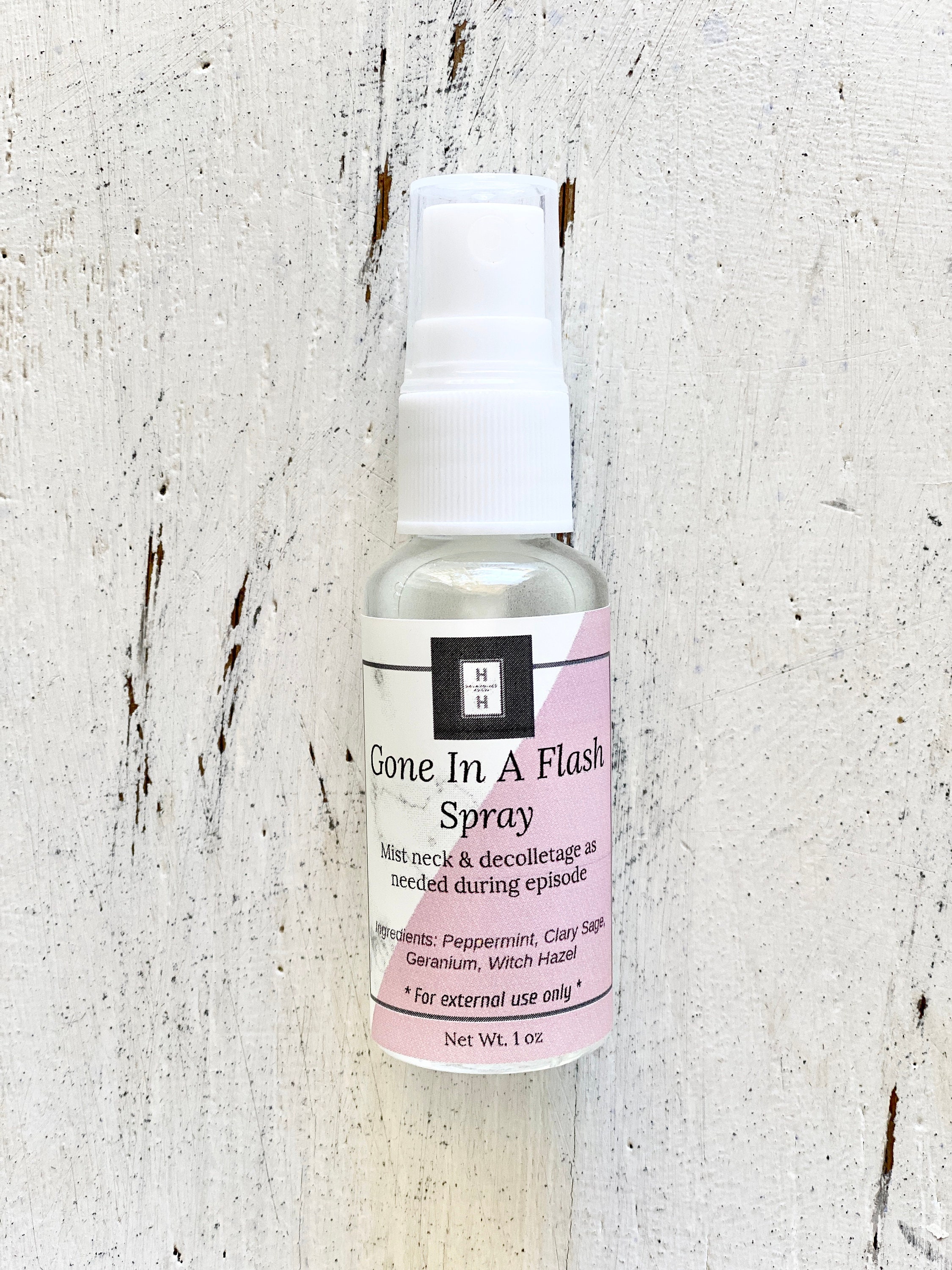 Gone In A Flash Spray Hot Flashes Menopause Hot Flash Etsy