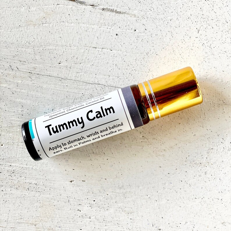 Tummy Calm Upset Stomach Motion Sickness Bloating Etsy