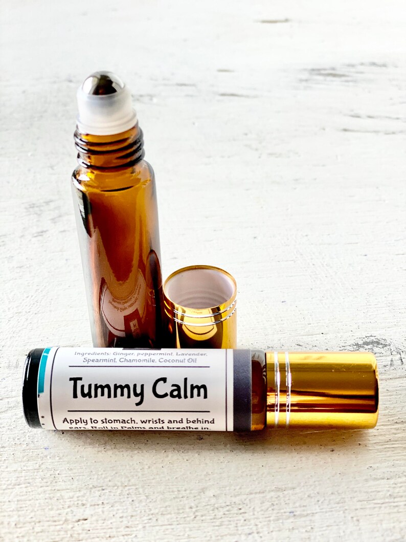 Tummy Calm Upset Stomach Motion Sickness Bloating Etsy