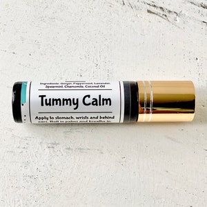 Tummy Calm | Organic | Essential Oils | Essential Oil Blends