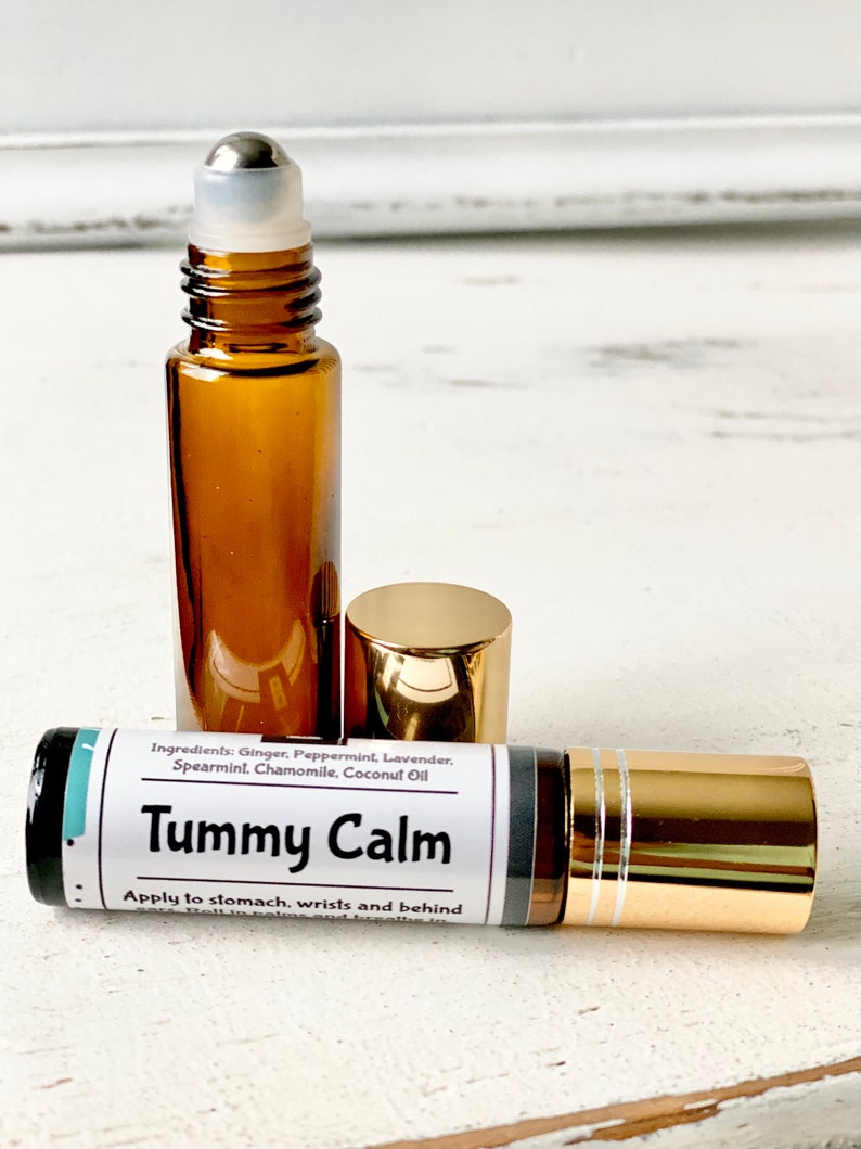 Tummy Calm Upset Stomach Motion Sickness Bloating Etsy