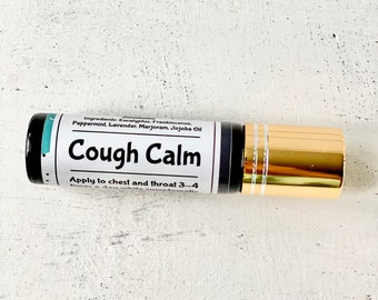 Cough Calm | Organic | Essential Oils | Essential Oil Blends | Natural