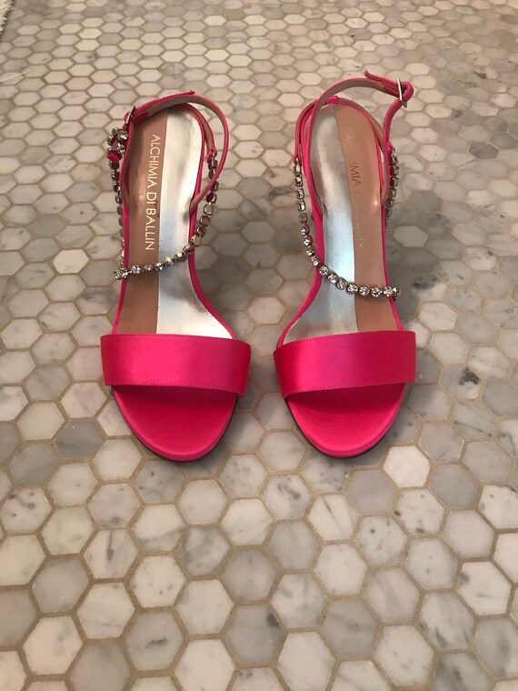 Alchimia Di Ballin Hot Pink Sandals Etsy UK