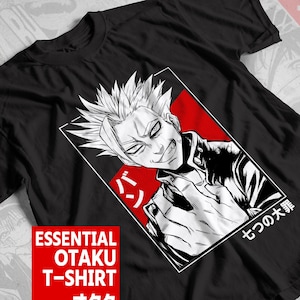 Ban esconar shirt Nanatsu no Taizai Manga t-shirt Meliodas Anime Shirt Aesthetic, Seven Deadly Sins Shirt Escanor