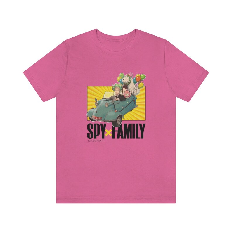 Spy x Family Anime Shirt Anya Yor Bond Loid Forger Anime Tee - Etsy