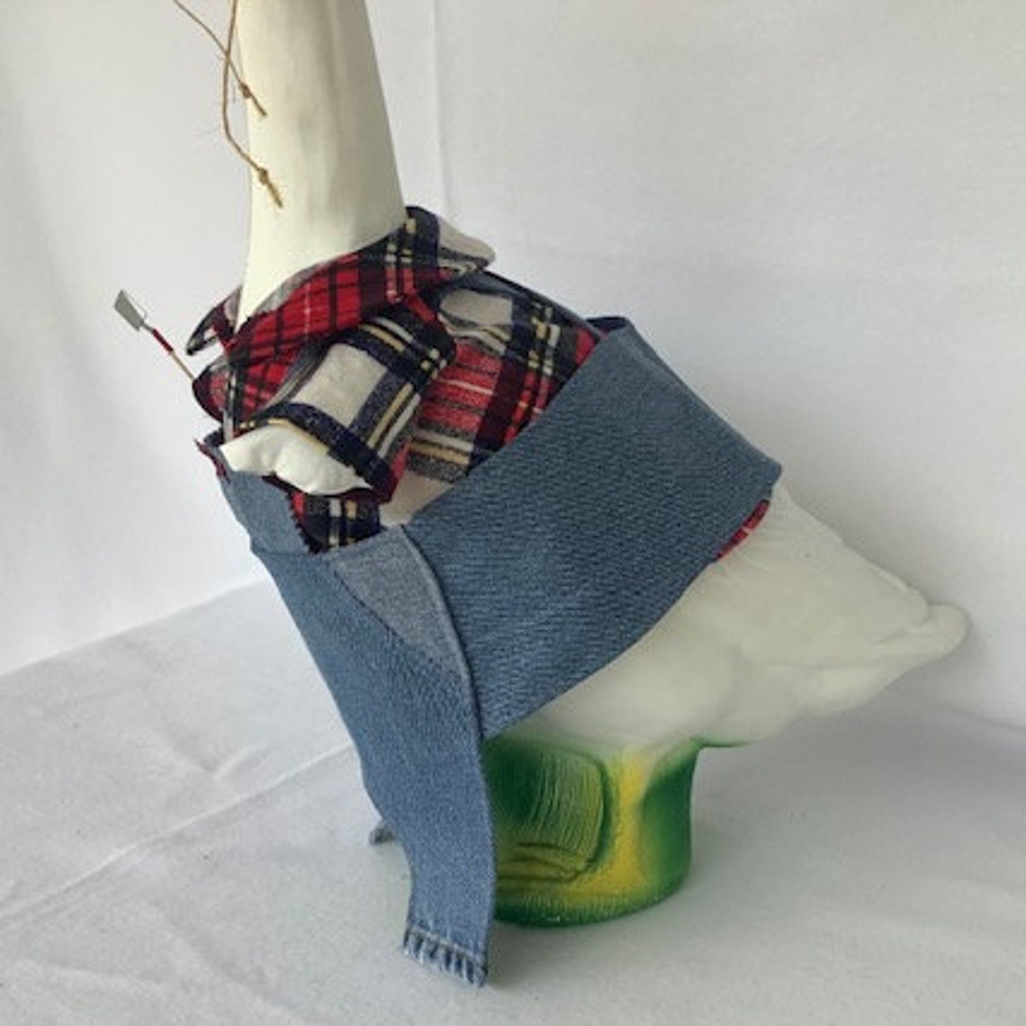 Ropa de ganso Don el granjero en traje de trabajo denim | Etsy