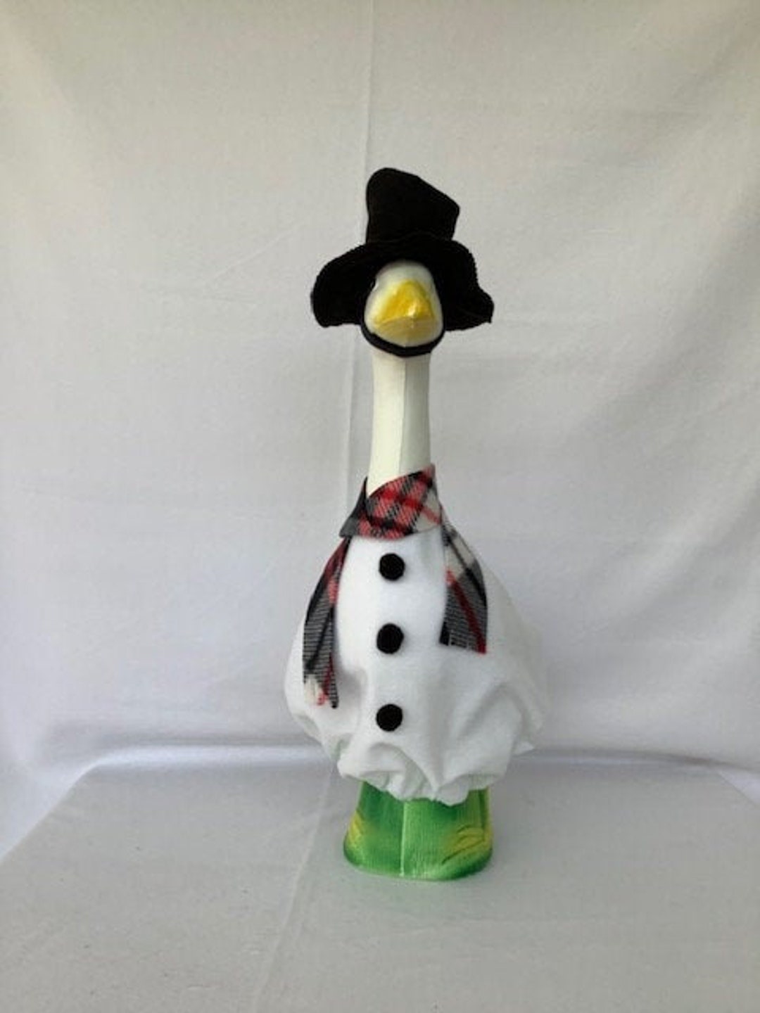 Porch Goose Clothes Goose Outfit Frosty the Snowman Lawn Goose Outfit