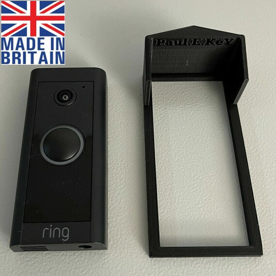 Doorbell Rain Covers, Outdoor Doorbell Sun Protection Box, Metal Socket Rain Cover For Cameras Doorbell And Intercom Black