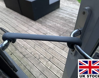 Patio Door Breezer - French Door Stay Open Hook - Air Circulation - Door Stop - UK Stock