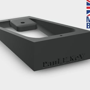 Ring wired video doorbell angle mount up down bracket wedge 20 degrees uk made