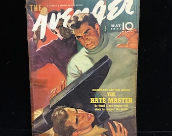 De Wreker - Vintage pulpmagazine uit de jaren 40