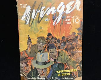 De Wreker - Vintage pulpmagazine uit de jaren 40