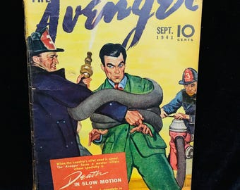 De Wreker - Vintage pulpmagazine uit de jaren 40