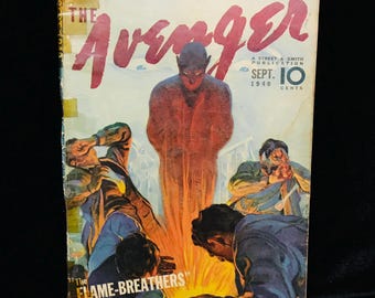 De Wreker - Vintage pulpmagazine uit de jaren 40