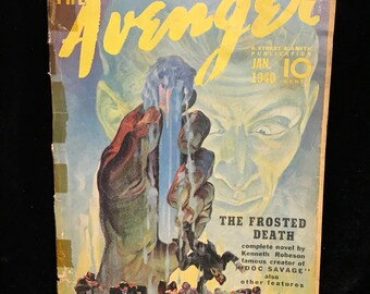 De Wreker - Vintage pulpmagazine uit de jaren 40