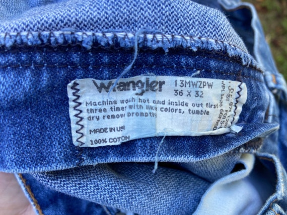 Vintage Wrangler Denim Jeans. 33x30. Made in the USA. - Etsy