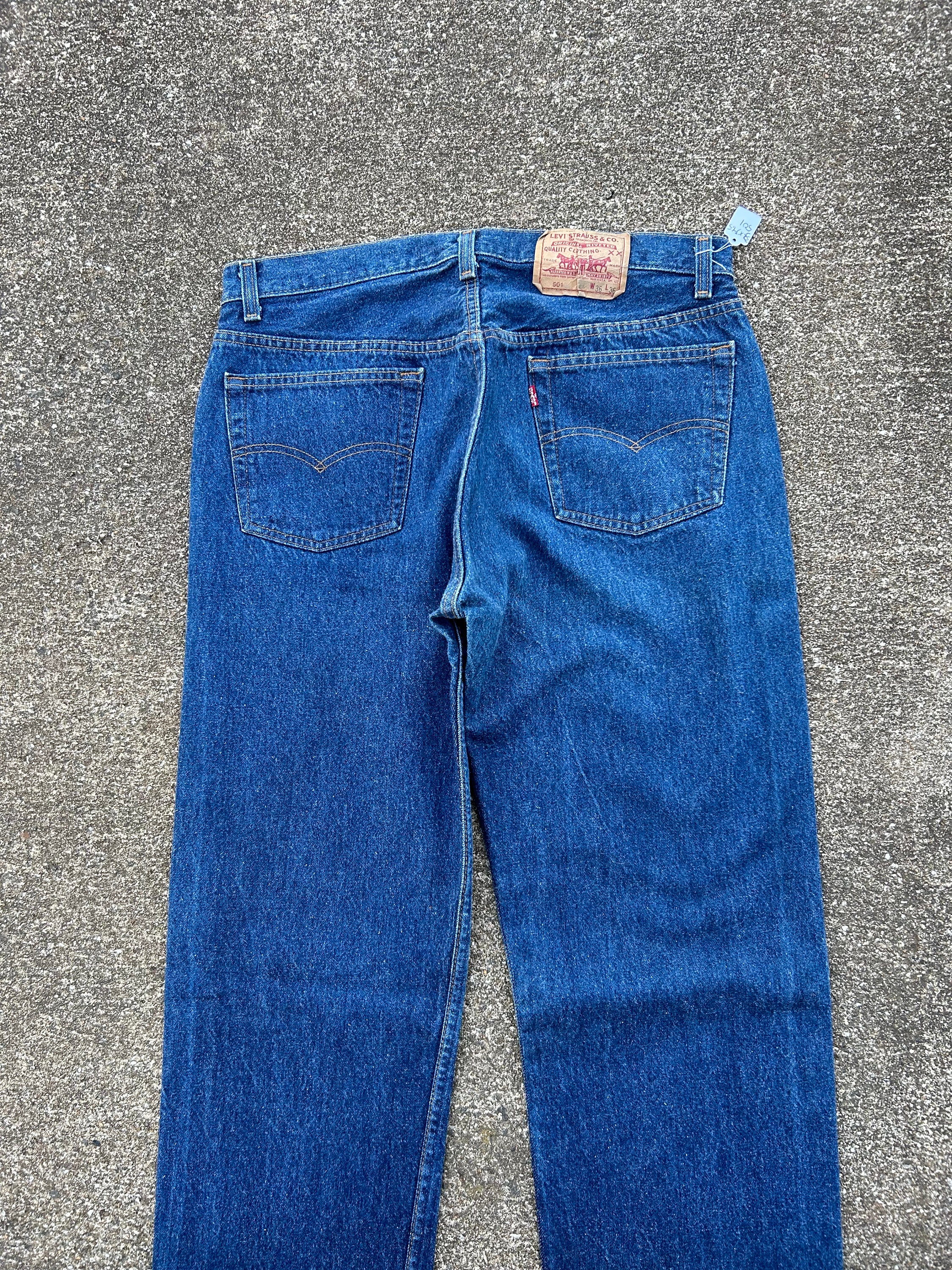 Levi's 501 80s USA ハチマル Vintage 1980's 501 Levi's Jeans “22 “23 #889 – AllVintageDenim