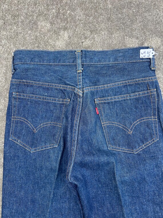 Vintage 70s 80s with flare at the ankle Levi’s re… - image 7