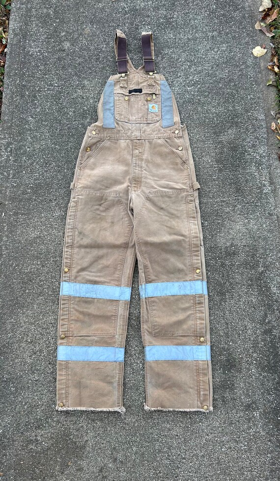 Carhartt R37 BRN 30x30 tag Says 32x34 the Length Has Been Etsy