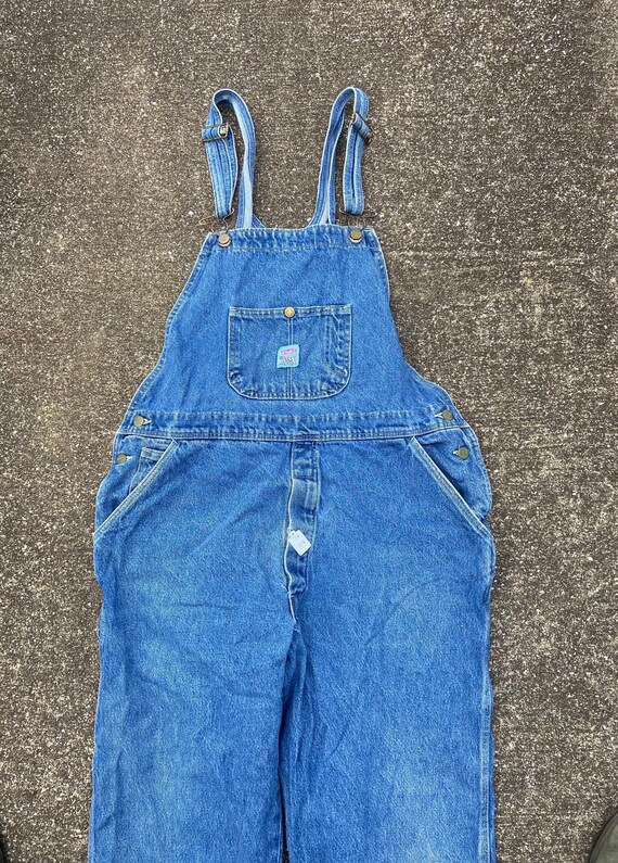 Vintage Pointer Brand 38x29 Denim Overalls. Made in the USA