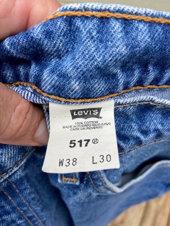 Vintage 517 Orange Tab  Levis Denim Jeans. Made in - Etsy Finland