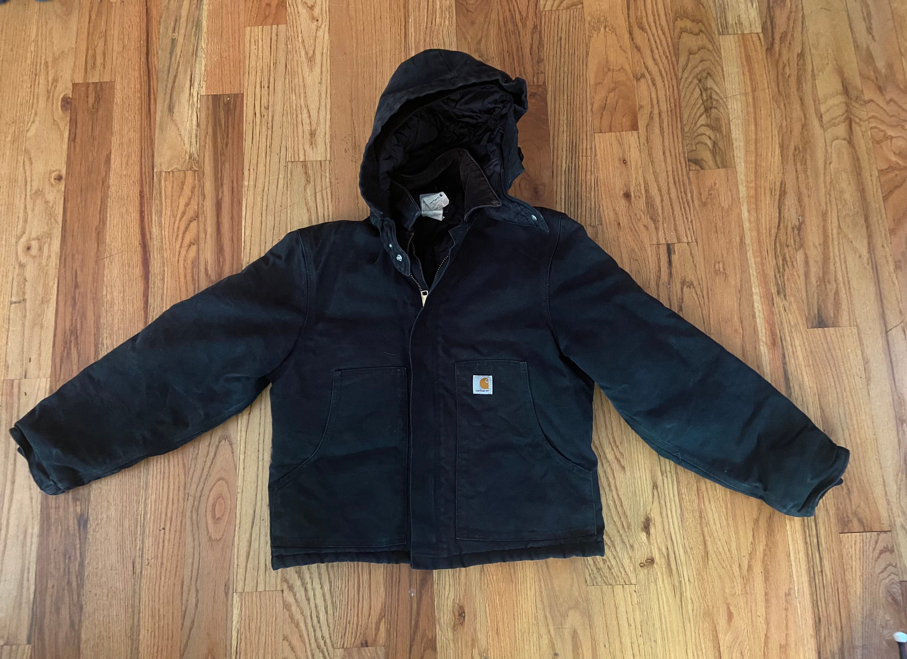 Carhartt j002 black outlet