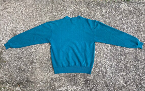 Vintage small  Forest green Jerzees Nublend sweat… - image 3