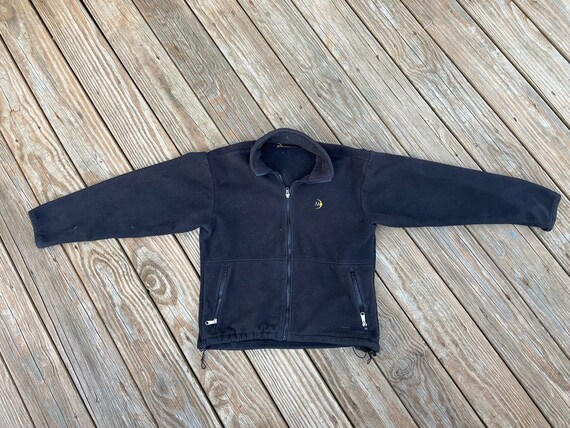 Moonstone Mens Small/medium Zip up Fleece Jacket. Made in the USA 