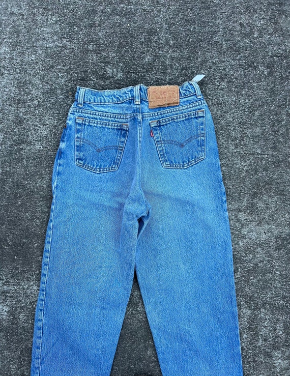 Vintage 90s Levi’s 501 button fly 25x31(tag ?) 10… - image 7