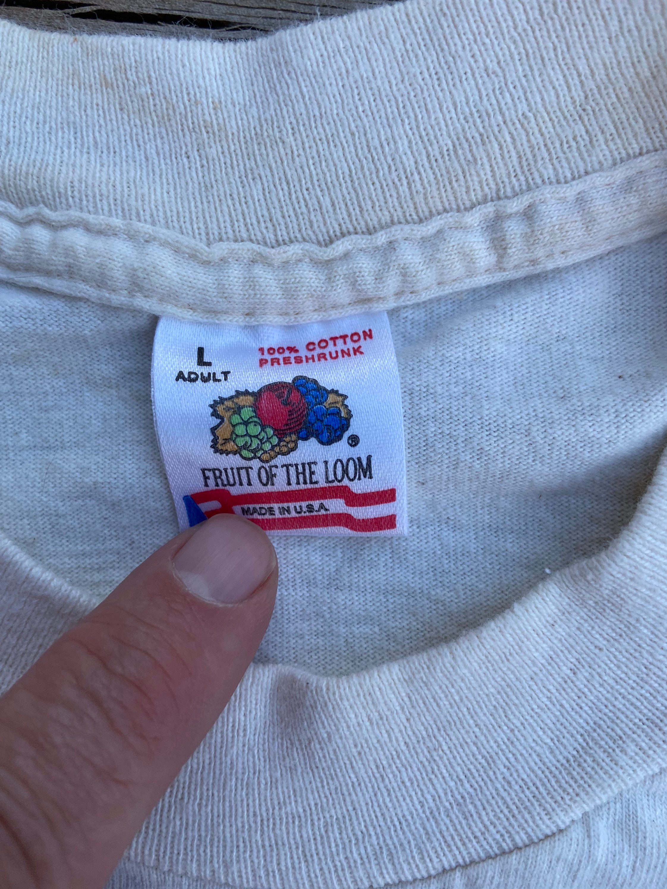 Vintage Class of 1999 Small/medium Single Stitch Cream Colored T