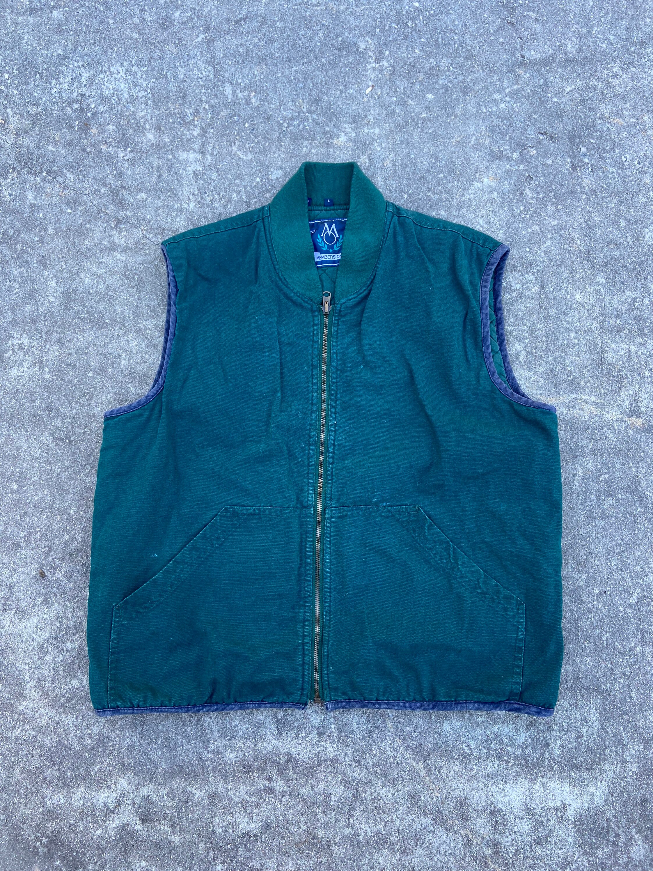 Forest Green Vest - Etsy