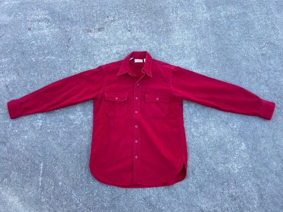 Mens Small Chamois Cloth Shirt 