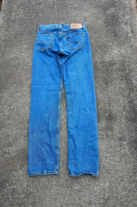 Vintage Levi’s 501 31x34 (tag says 33x36) 100% co… - image 5