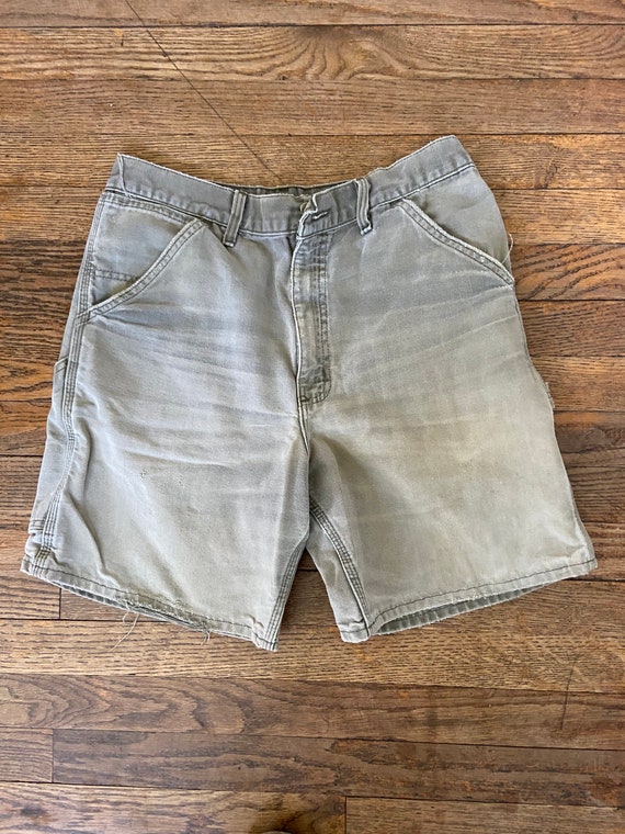 carhartt duck work shorts