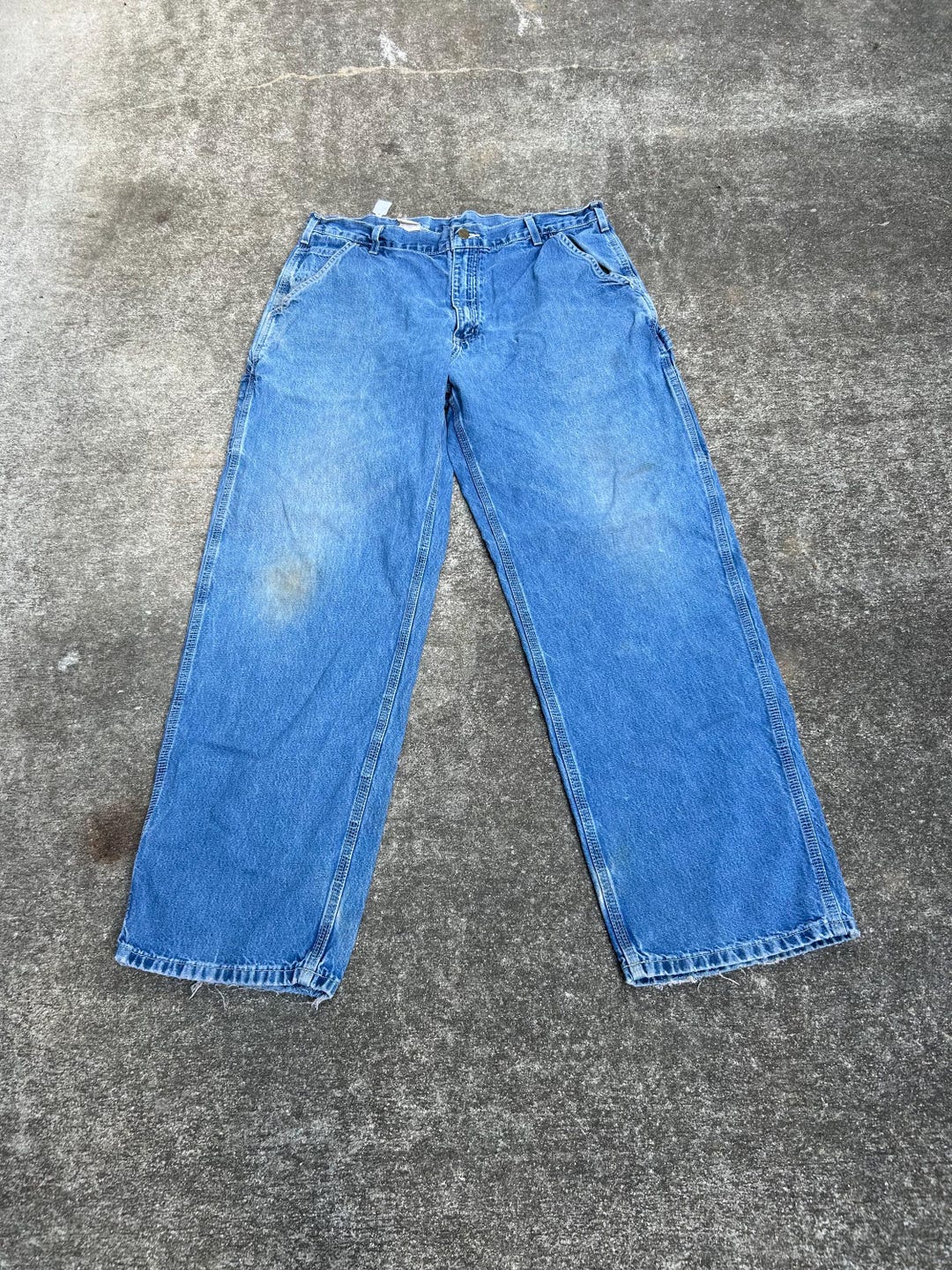 Vintage Carhartt B13DST Denim 36x31(tag 38x32) Dungaree