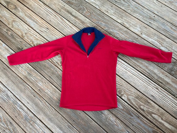 Vintage Patagonia Capilene Small/medium Red/burgundy Pullover