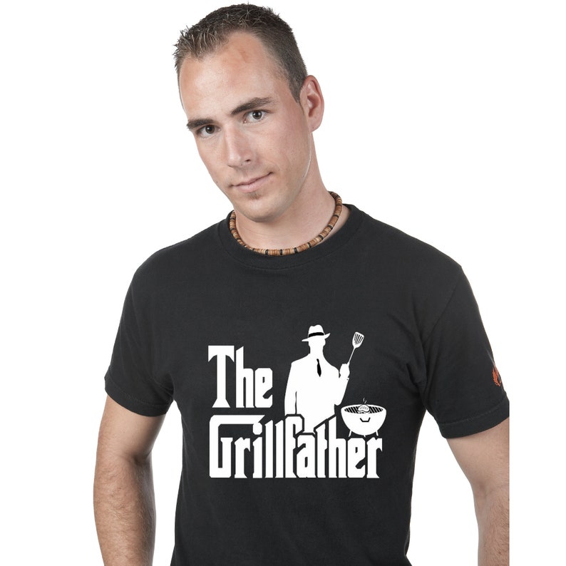The Grillfather Dads BBQ Shirt Father's Day, Grilling Dad, Grill Father